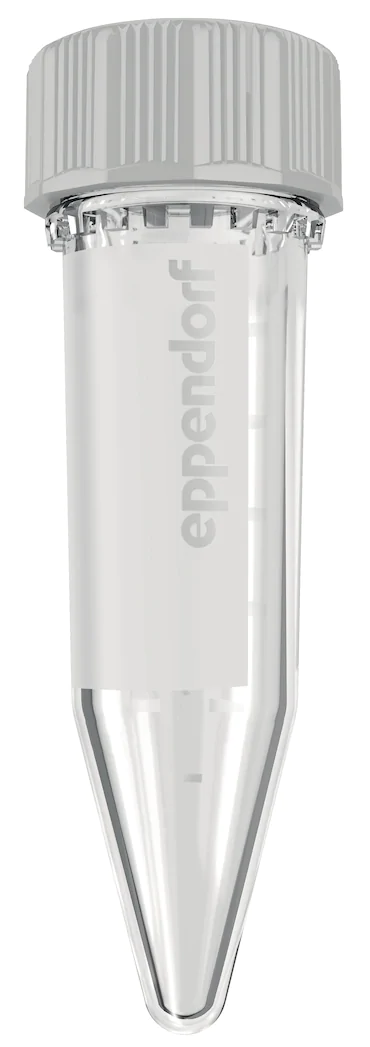 艾本德Eppendorf Tubes? 5.0 mL 帶螺旋蓋, 5.0 mL, 無菌、無熱原, 無RNase和DNase, 無DNA, 無色, 200 個(gè) (2 包 × 100 個(gè))貨號(hào) 00301