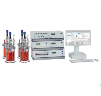 德國(guó)艾本德Eppendorf,DASGIP? Parallel Bioreactor System, 適用細(xì)胞培養(yǎng)，最大 50?sL/h 通氣, 12 罐體系統(tǒng)，臺(tái)式罐體
